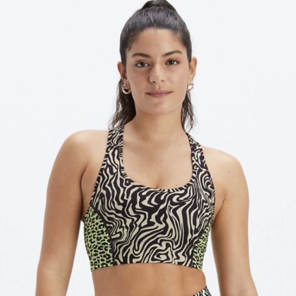 Fabletics Animal Print Sports Bra - Picture 6 of 6